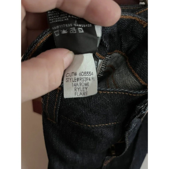 William Rast Jeans Flare Size 32 Ryley New Tag Dark Wash Denim - Picture 9 of 9